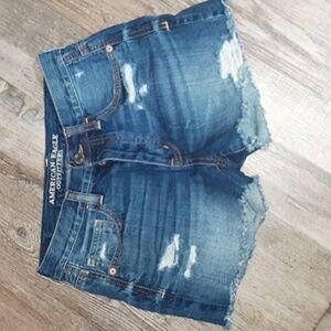 American Eagle Distressed Shorts